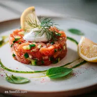 Tartar de Salm&oacute;n: Fresco y Saludable en 15 Minutos