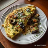 Tortilla de Berenjenas: Estructura Firme que No se Desmorona