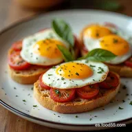 Tostadas Supremas Desayunos saludables y nutritivos para Empezar con Energ&iacute;a