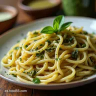 Receta de Trofie al Pesto Genovese Pesto de Albahaca Fresca