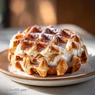 Waffles del Valle Receta para 4 Porciones