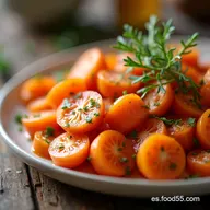 Zanahorias al Horno Receta F&aacute;cil Con el Toque de la Abuela