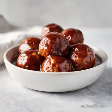 Albondigas En Salsa Caseras para 4 Raciones Tarjeta de receta