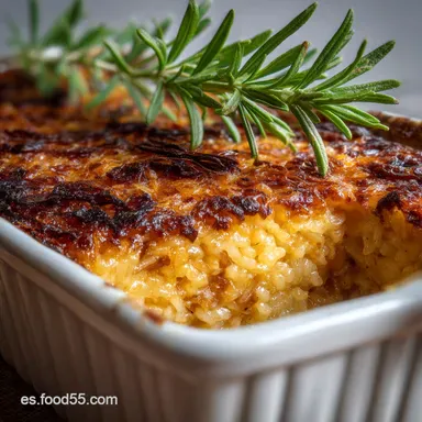 Arroz al Horno: Receta Valenciana en Cazuela de Barro Tarjeta de receta