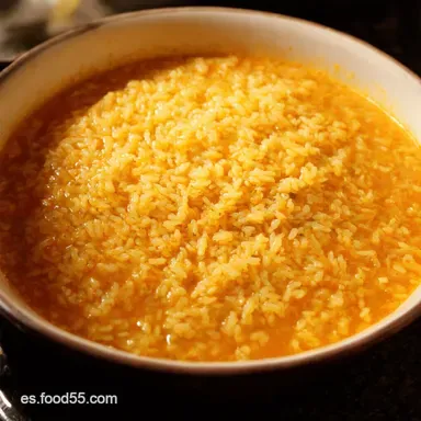 Arroz Caldoso de la Abuela Sabor Aut&eacute;ntico en Cada Cucharada Tarjeta de receta