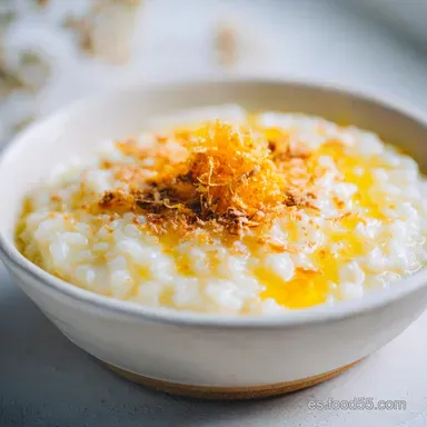 Arroz Con Leche Cremoso: 55 Minutos Tarjeta de receta