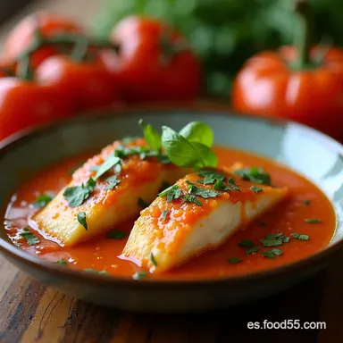 Bacalao en Salsa Casero Receta Como la de la Abuela Tarjeta de receta