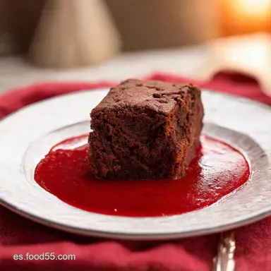 Bizcocho de Chocolate F&aacute;cil Receta de la Abuela en Minutos Tarjeta de receta