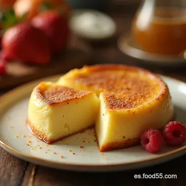 Bizcocho de Yogur con Harina de Arroz Esponjoso y sin Gluten Tarjeta de receta