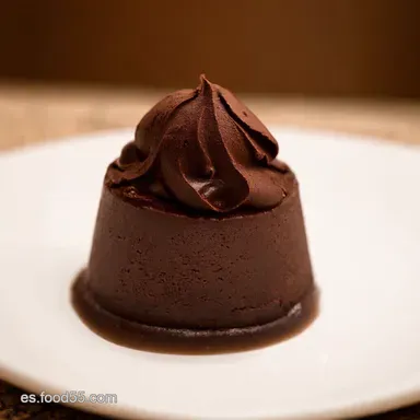 Bizcocho M&aacute;gico de Chocolate Hot Fudge F&aacute;cil y Delicioso Tarjeta de receta