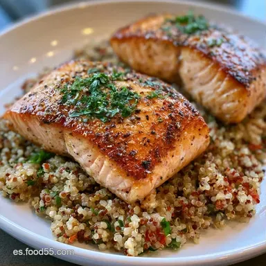 Plato Saludable De Verano en 30 Minutos Tarjeta de receta