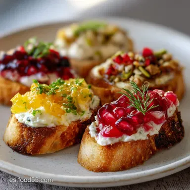 Canap&eacute;s de Navidad: El Tr&iacute;o Elegante y F&aacute;cil para tu Cena Tarjeta de receta