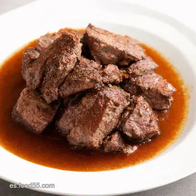 Carrillera de Ternera Estofada: &iexcl;El Secreto de la Abuela! Tarjeta de receta