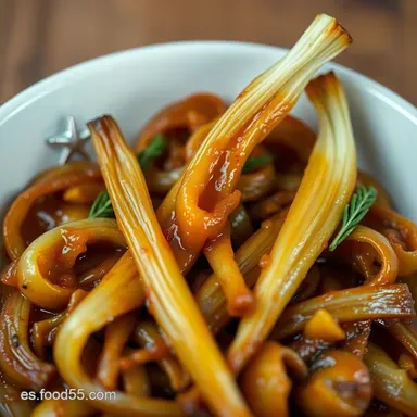 Cebollas Caramelizadas Perfectas: &iexcl;El Truco para un Sabor Incre&iacute;ble! Tarjeta de receta