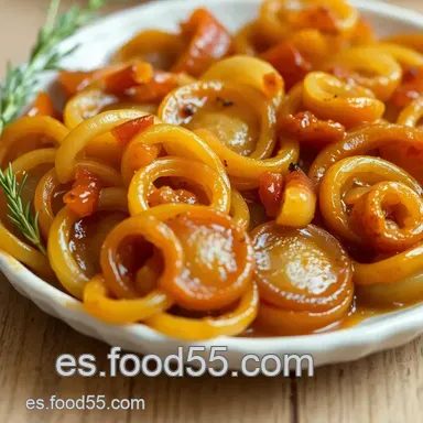 Cebollas Caramelizadas de la Abuela: &iexcl;El Secreto Mejor Guardado! Tarjeta de receta