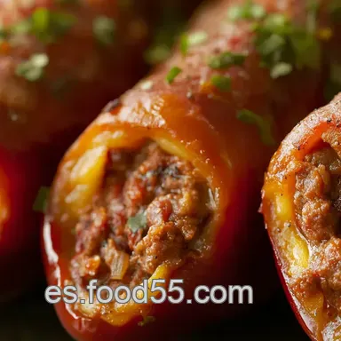 Chiles Rellenos Desestructurados: Recetas con Carne Picada F&aacute;ciles