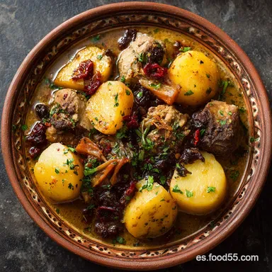Cocido Andaluz Receta tradicional de la abuela f&aacute;cil y sabrosa Tarjeta de receta