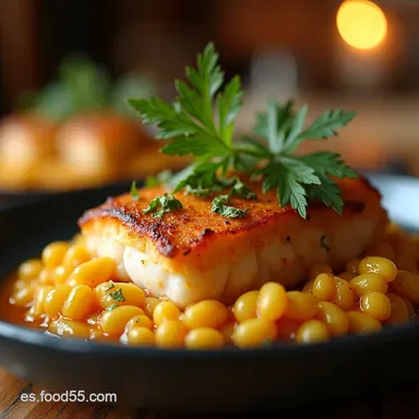 Cogote de Merluza a la Bilbaina Jugosidad Vasca Garantizada Tarjeta de receta