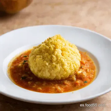 Coliflor Cremosa al Ajillo Tiempo de Cocci&oacute;n Perfecto Tarjeta de receta