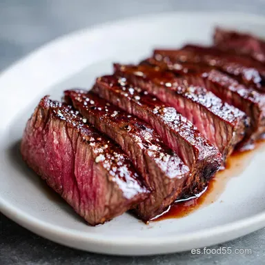 Receta de Comida de Res en 25 Minutos Tarjeta de receta