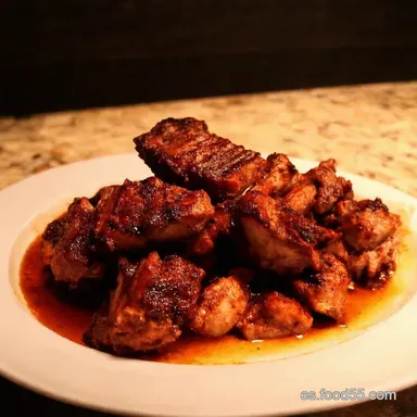 Costillas al Horno Barbacoa de Abuela Secretos Revelados Tarjeta de receta