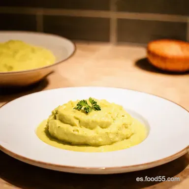 Crema de Calabac&iacute;n F&aacute;cil Receta Mi Secreto Aterciopelado Tarjeta de receta