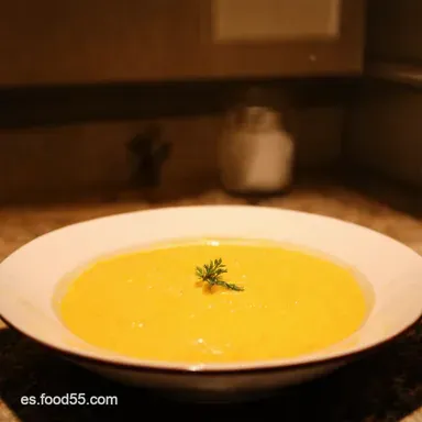Crema de Zanahoria F&aacute;cil Mi Secreto para un Plato Reconfortante Tarjeta de receta