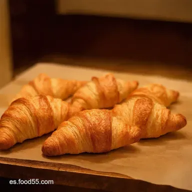Croissants Rellenos de Almendra La Receta M&aacute;s F&aacute;cil y Deliciosa Tarjeta de receta