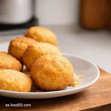 Croquetas de Arroz con Leche Receta de la Abuela Tarjeta de receta
