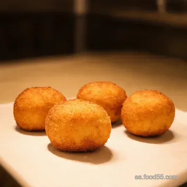 Croquetas Crujientes de Pur&eacute; Receta F&aacute;cil y Deliciosa Tarjeta de receta