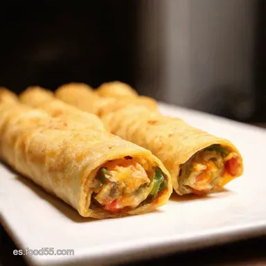 Rollitos de Lasa&ntilde;a Crujientes La Receta Estrella de Zoha Tarjeta de receta