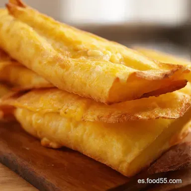 Palitos de Hojaldre con Queso Receta Crujiente y F&aacute;cil Tarjeta de receta