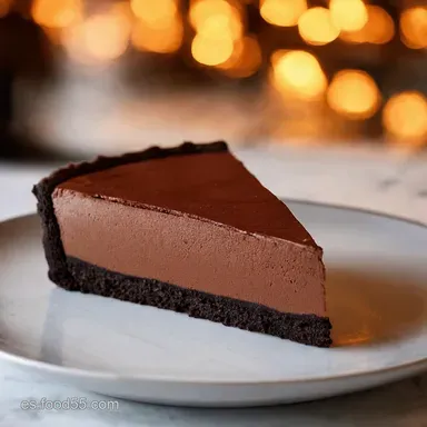 Zoha Malik on Instagram CHOCOLATE Tarta Mousse Chiffon Celestial Tarjeta de receta