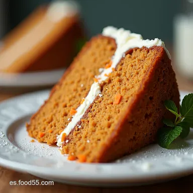 Tarta de Zanahoria Jugosa La Mejor Receta Cl&aacute;sica
