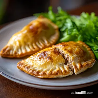 Empanada de At&uacute;n Gallega en 50 Minutos Tarjeta de receta