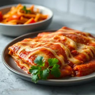 Enchiladas Rojas F&aacute;ciles: &iexcl;Receta Casera que Enamora! Tarjeta de receta