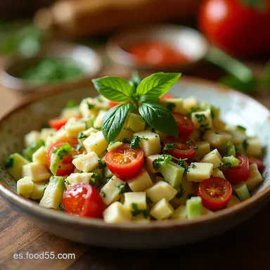 Ensalada de Espinacas y Queso Un Fest&iacute;n F&aacute;cil y Saludable Tarjeta de receta