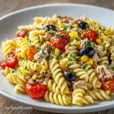 Receta Ensalada Pasta De Siempre para 4 Tarjeta de receta