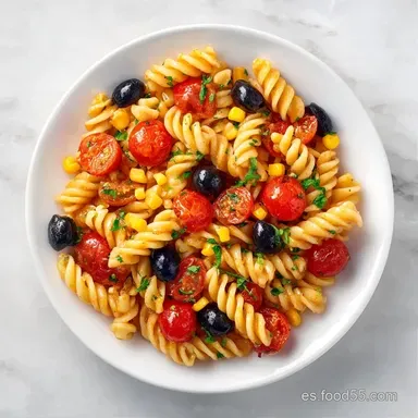 Ensalada Pasta Verano En 30 Minutos Tarjeta de receta