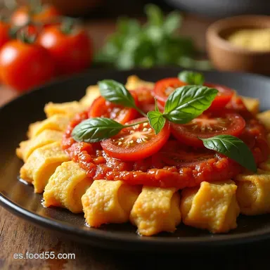 Espaguetis con Tomate Thermomix Sabor de la Abuela Tarjeta de receta