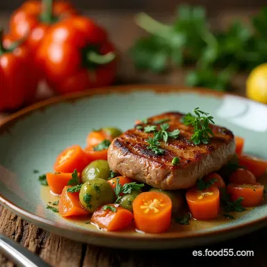 Ternera con Verduras Estofado a la Jardinera como el de la Abuela Tarjeta de receta