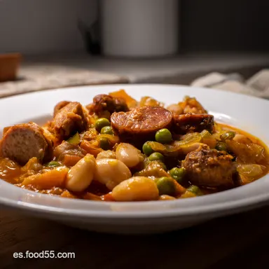 Fabada Asturiana: &iexcl;Receta Aut&eacute;ntica con Sabor a Tradici&oacute;n! Tarjeta de receta