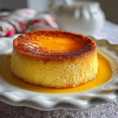 Flan de Huevo: Al Ba&ntilde;o Mar&iacute;a | Receta Tradicional Tarjeta de receta