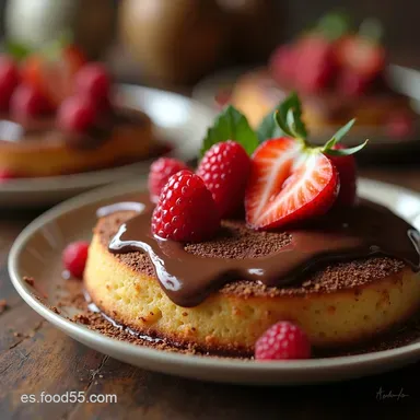Fresas con Chocolate Postres F&aacute;ciles y Rom&aacute;nticos Tarjeta de receta