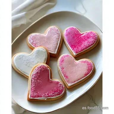 Galletas de Coraz&oacute;n en 1h 32min Tarjeta de receta