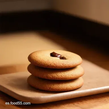 Galletas M&aacute;gicas de Nutella Receta de 3 Ingredientes Tarjeta de receta
