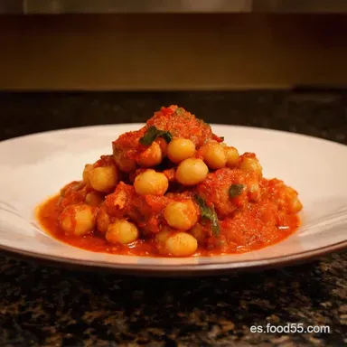 Receta Garbanzas a la Madrile&ntilde;a Un Guiso con Solera Tarjeta de receta
