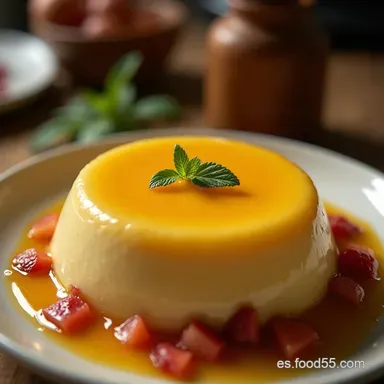 Glaseado Cremoso de Leche Condensada Receta Brillante y R&aacute;pida Tarjeta de receta