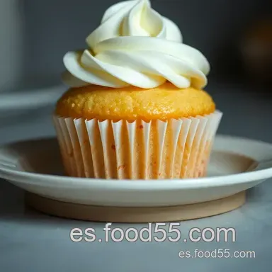 &iexcl;Helados Sorpresa Cupcakes! Receta F&aacute;cil para Cumplea&ntilde;os Tarjeta de receta