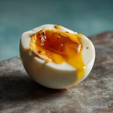 Huevo Cocido Perfecto en 15 Minutos: Gu&iacute;a Experta Tarjeta de receta